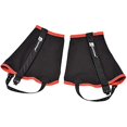 thumbnail image 1 of Sanmum Trail Low Gaiters Ankle Walking Gaiters Prevent Sand Protective Shoe Covers Windproof Hiking Gaiters Black, 1 of 5