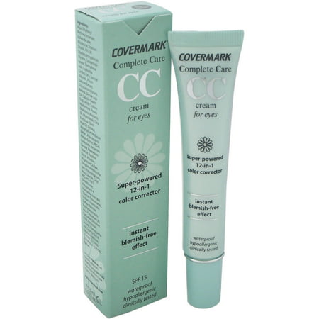Covermark pour les femmes Complete Care crème pour les yeux CC SPF 15 étanche beige clair, 0,51 oz