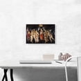 thumbnail image 2 of ARTCANVAS La Primavera Allegory of Spring 1482 Canvas Art Print by Sandro Botticelli - Size: 18" x 12" (1.50" Deep), 2 of 9