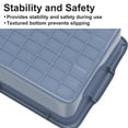 thumbnail image 7 of Gamexcel 4-Pack Extra Large Bus Tubs Restaurant, Commercial Tote Box, Plastic Bus Box, 8.6 Gallon, Dark Grey - 24.5" x 16.5" x 7", 7 of 7