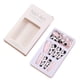 thumbnail image 2 of Uñas postizas, uñas postizas, regalos para mujeres que usan uñas al por mayor, uñas largas trapezoidales ruborizadas, cadena de tablero de ajedrez, camelia, manicura de uñas para usar., 2 of 2