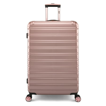 iFLY Hard Sided Fibertech 28 Checked Luggage Rose Gold Luggage