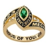 Order Now for 2025 Graduation, Freestyle Women's Yellow Celebrium Marquise Birthstone and CZ Class Ring, Personalized, High School or College Graduation
