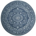 thumbnail image 4 of SAFAVIEH Glamour Collection GLM533B Handmade Blue Rug, 4 of 10