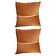thumbnail image 2 of Wosthever Funda de cojín de sofá resistente a las arrugas de poliéster de 2 piezas con funda de cojín de sofá con cremallera oculta Decoración del hogar Color chocolate, 2 of 6