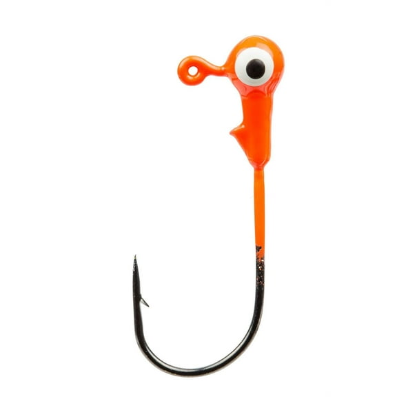 Mr Crappie Jig Head 1/8 Fluorescent Orange 8pk