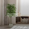 thumbnail image 3 of Maia Shop 5ft Artificial Ficus Tree, Fake Plants for Home Decor, 3 of 10