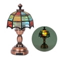 thumbnail image 2 of Lámpara de casa de muñecas en miniatura, accesorios para casa de muñecas Lámpara LED colorida para casa de muñecas Accesorios para casa de muñecas Muy versátiles, 2 of 11