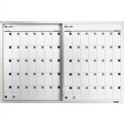 Lorell Magnetic Dry-Erase Calendar Board, Each