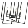 thumbnail image 5 of 3231-MB-Millennium Lighting-Nellis - 4 Light Pendant-24.5 Inch Tall and 20 Inch Wide     -Traditional Installation, 5 of 7