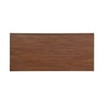 thumbnail image 4 of 3 Drawer Wooden Writing Desk with Splayed Legs, Walnut Brown- Saltoro Sherpi, 4 of 4