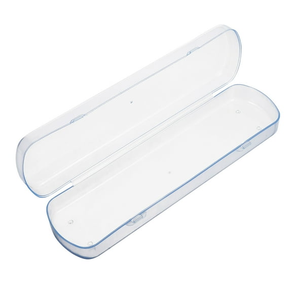 EeaseMX Estuche/soporte/caja rectangular portátil para guardar cepillos de dientes y pasta de dientes, ideal para viajes y acampadas (azul)