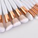 thumbnail image 4 of 10 Pedazos Cepillos de Maquillaje Profesional de Pelo Sintético para Maquillaje de Cara Blanco Baoblaze Pinceles de maquillaje, 4 of 8
