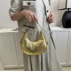 thumbnail image 1 of Bolso de mujer Bolso de hombro de cuero de PU Bolso de mano elegante Bolso de mano brillantes (Oro), 1 of 7