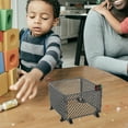 thumbnail image 3 of KAKOWELY toy fence 1 Set Of Diy Miniature Fence Building Block Base Micro Landscape Scenes Warning Fence Building Block Fence Building Block Miniature Fence, 3 of 4