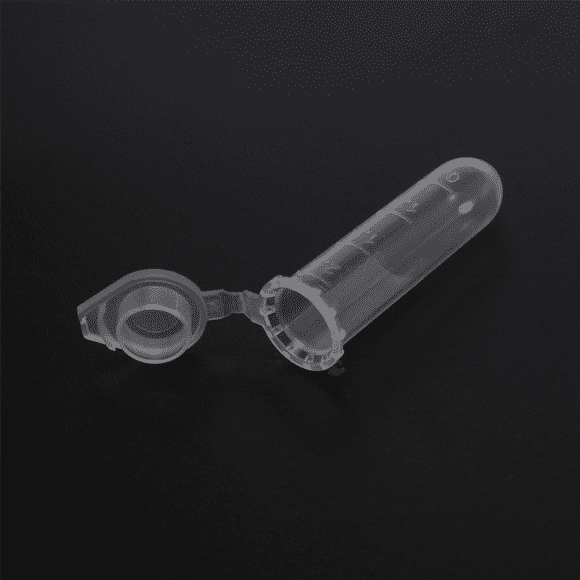 1000Pcs 2Ml -Centrifuge Tube Test Tube Vial Clear Plastic Vials Container Snap Cap for Laboratory Sample Storage