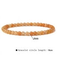 thumbnail image 5 of Delicate 4mm Gemstone Bead Bracelet - Natural Agate & Semi-Precious Stone Bracelet, 5 of 30