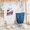 thumbnail image 3 of Popeye The Sailor Man American Might Romper Boys or Girls Infant Baby Brisco Brands 18M, 3 of 6