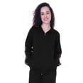 thumbnail image 2 of Moomaya Solid Zipper Jacket Womens Long Sleeve Jogger Track Top With Pockets, 2 of 8