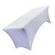 thumbnail image 4 of Tablecloths Stretchy Breathable Washable Lightweight Table Cover for Salon Party Home White 6FT (72.05 X 29.92 X 29.92in), 4 of 4