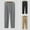 Gray, variant on INCERUN Men's Smart Straight Wide Leg Casual Pants Formal Simple Long Trousers