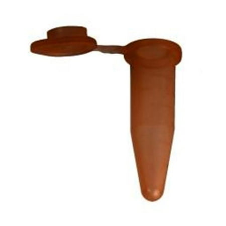 1.5 ml Flat Top Microcentrifuge Tube - 500 pk - Amber