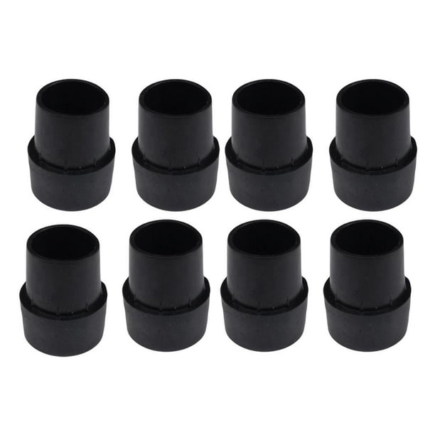 Cubiertas redondas para patas de trampolín, puntas de goma para patas, protectores de suelo, extremos amortiguadores 8 piezas
