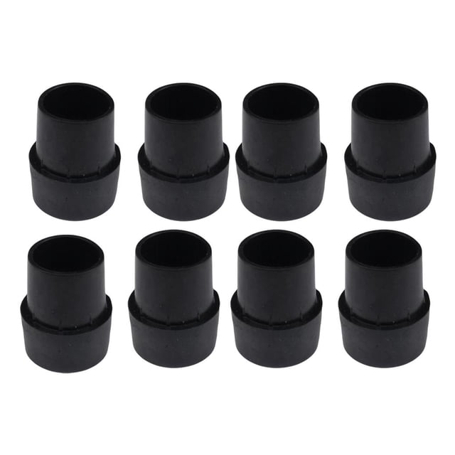 Cubiertas redondas para patas de trampolín, puntas de goma para piernas que evitan que se muevan, absorben los golpes, pies antideslizantes, pedestale 8 piezas Sunnimix Cubierta de pierna de trampolín