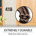 thumbnail image 3 of NACH DB62-3 House Numbers, 4.5 Inch, Rustic Brown, 3 of 5