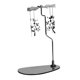 thumbnail image 3 of Portavelas rotatorio,portavelas giratorio portavelas de metal,portavelas candelita decorativas de interior,Soporte de candelabro de velas de té de metal Boda,Adorno de candelabro Pájaro, 3 of 9