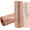 Wider Rose Gold Metallic Foil, variant on 2 Rolls with Gold Foil Metallic Deco Mesh Ribbon 10 in x 30 ft,Basic Metallic Deco Mesh RibbonRolls for DIY Door Wreath Supplies Christmas Tree Decoration Gift Wrapping,Floral