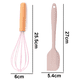 thumbnail image 2 of Utensilios de cocina de silicona Juego de utensilios de cocina de 2 piezas, silicona sin BPA, resistente al calor, apto para lavavajillas, 2 of 5