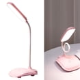 thumbnail image 5 of LED Desk Lamp Touch Control Three Level Color Temperature Stepless Dimming USB Charging Table Lamp Pink, 5 of 5