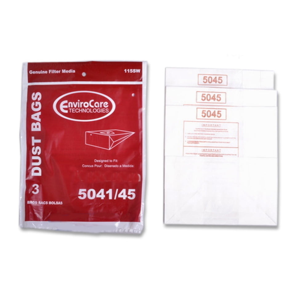 5045 Style H Canister Vacuum Cleaner Bags for Old Kenmore Canister Vacuums Kenmore 5041 3pk 5041-5045
