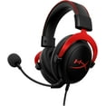 thumbnail image 4 of HyperX Cloud II - Gaming Headset, 7.1 Surround Sound, Memory Foam Ear Pads, Durable Aluminum Frame, Detachable Microphone, Works with PC, PS5, PS4, Xbox Series X|S, Xbox One – Red, 4 of 9