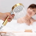 thumbnail image 2 of Rociador de baño que ahorra agua para una experiencia de baño definitiva Juego de cabezal de ducha ajustable de 3 piezas, 2 of 8
