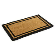 Natural Coco Coir Outdoor doormats with Black Border Keep Your House/Office Clean - Welcome Guests with Outdoor Heavy Duty Doormats 24" X 72"