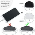 thumbnail image 4 of FrostHike 8 Pieces Phone Lanyard Patch Universal Phone Tether Plastic Phone Tether Tab Phone Case Lanyard with Metal Ring Compatible Cellphone Pad for Cellphones Safety Drop Protection (Transparent), 4 of 5