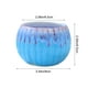 thumbnail image 4 of Lekihaqq Cream Pumpkin Cactus Planter Ceramic Round Breathable Small Flower Pot Colorful Flowing Glaze Gardening Indoor Desktop Container, 4 of 7