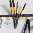thumbnail image 1 of HEANUJJ 6Pcs Metal Pegboard Hooks for Tools Silver Color 6.5x5.5cm Size, 1 of 5