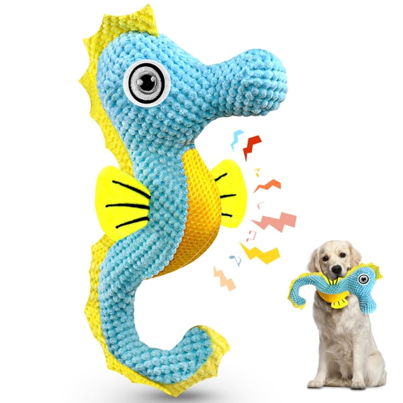 Squeaker Dog Toys,Soft Plush Toy for Dogs with Dog Chew Toys,Dog Plush Toys Stuffed Dog Toys,Indestructible Dog Chew Toys for Puppy,Medium Breed