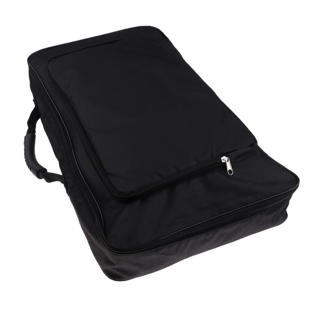 Big Storage Guitar Effect Pedal Board Case Handbag for Guitar Replacement Part, 22.83x12.99x3.94inch