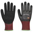 thumbnail image 1 of Portwest - Guantes A Prueba de Golpes A671 CS F13 de Látex para Adultos Unisex (Negro), 1 of 2