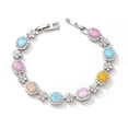 thumbnail image 1 of Pulsera de joyería con logo PAN S925 for mujer, pulseras con dijes, brazaletes de cuentas DIY, circonita cúbica 5A, regalos en capas de plata for ella, 1 of 5