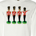 thumbnail image 4 of Inktastic Christmas Dabbing Tin Soldier Long Sleeve T-Shirt, 4 of 5