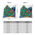 thumbnail image 2 of Christmas Pillow Covers Merry Christmas Stitch Throw Pillow Cases Soft Polyester Couch Cushion Case for Chair Sofa Bedroom Living Room Home Christmas Decor, 2 of 4