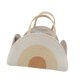 thumbnail image 4 of Organizador de pañales para bebé, tejido, reutilizable, portátil, para guardería de recién nacidos Blanco Amarillo Naranja, 4 of 9