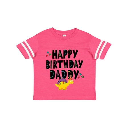 

Inktastic Happy Birthday Daddy Party Outfit Gift Toddler Boy or Toddler Girl T-Shirt