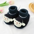thumbnail image 2 of Fozruso Baby Girls Boys Warm Shoes Soft Booties Snow Comfortable Boots Toddler Warming And Fashion Cute Shoes Sizes 5.5 Toddler(Black), 2 of 6