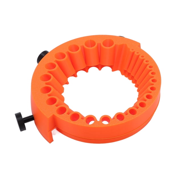 Accesorio Para Afilador De Brocas, Herramienta De Pulido De Brocas De Material ABS Con 2 Guantes Para Brocas De 2-13 Mm